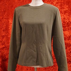 Carlisle Brown Casual Blouse